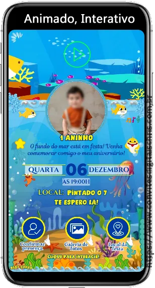 convite digital animado